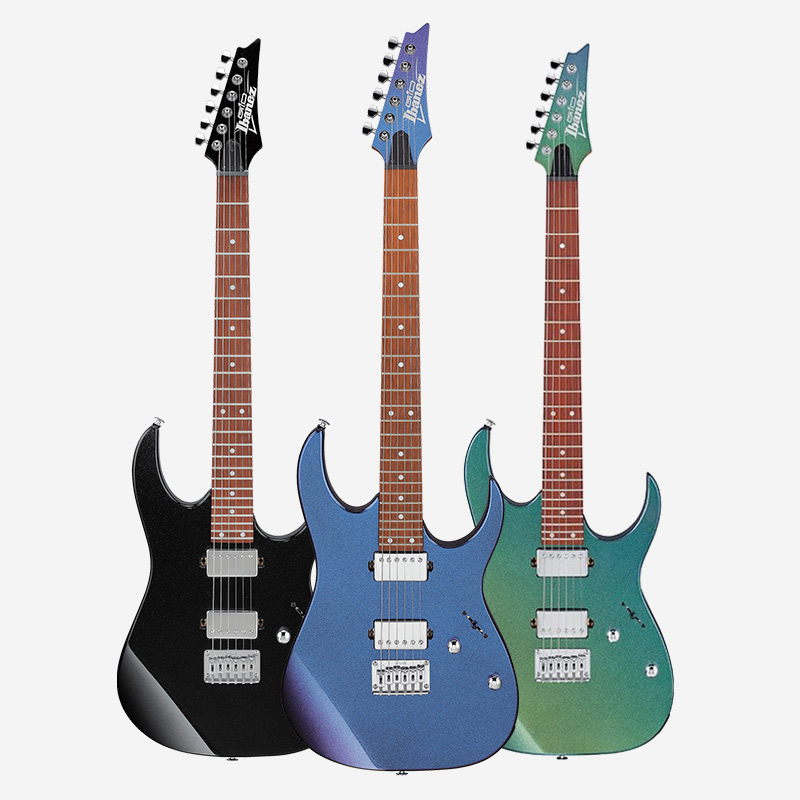 Ibanez依班娜电吉他GRG121SP-GYC/BKN/BMC