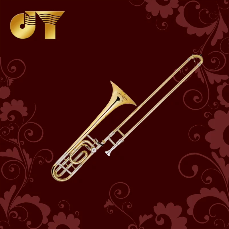金音乐器 次中音变调长号 降B/F调 JYTB-E118G 漆金