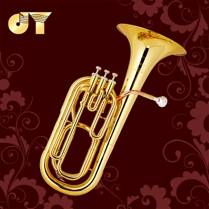 金音乐器 立键次中音号 降B调 JYBT-E100G漆金