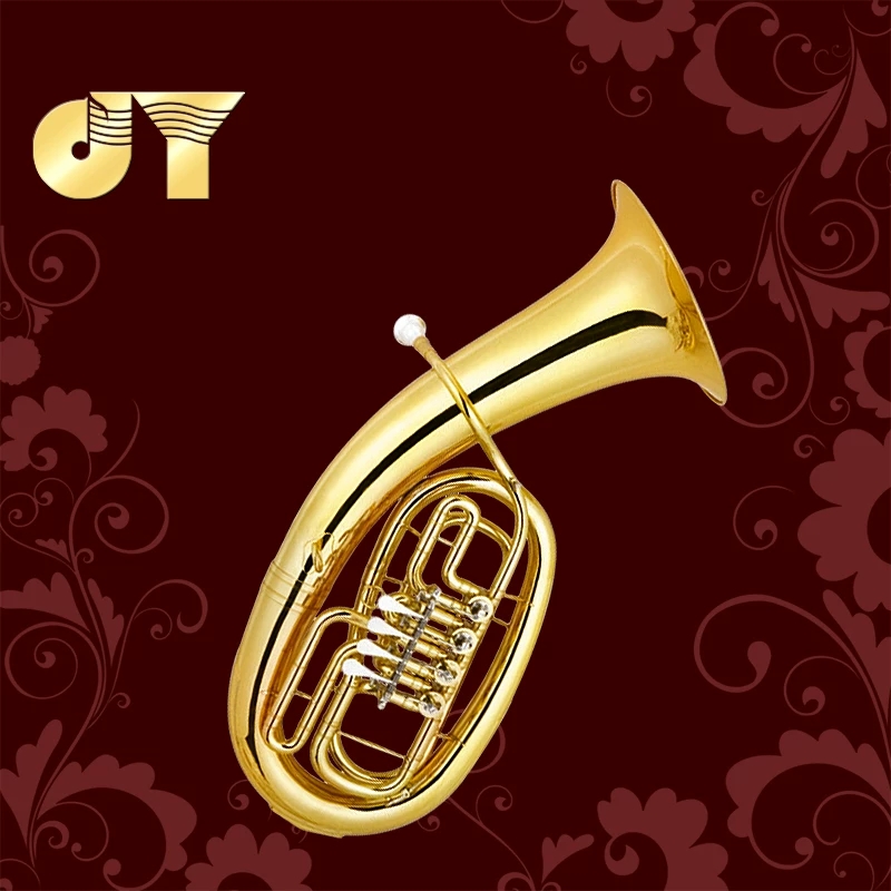 金音乐器 扁键上低音号 降B调 JYEU-E110G 漆金