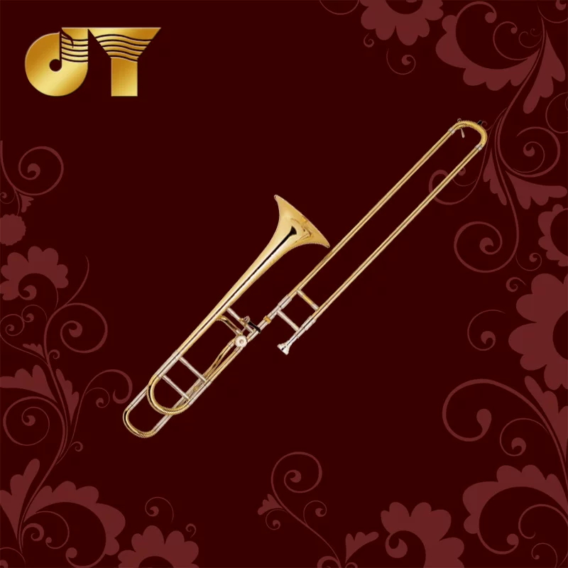 金音乐器 次中音变调长号 降B/F调 JYTB-M300G 漆金