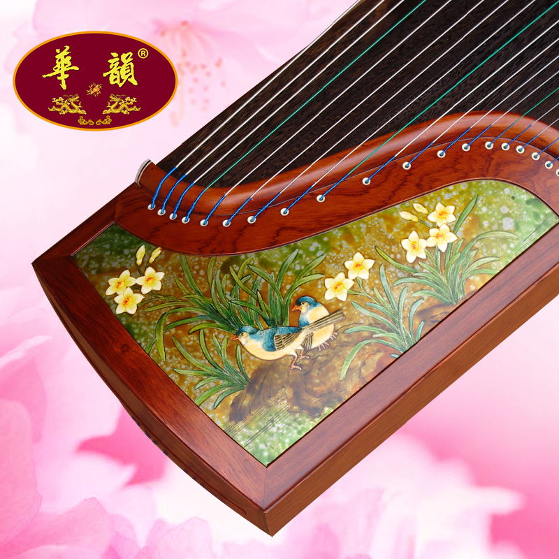 华韵牌巴花五拼整挖悠然古筝