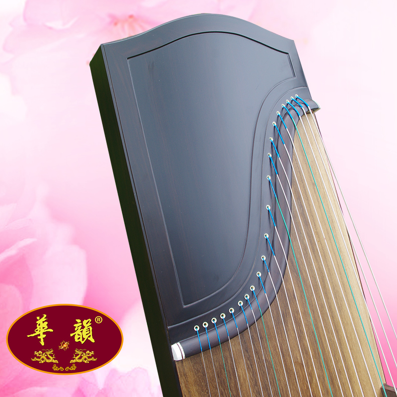华韵牌黑檀素面古筝西峰韵