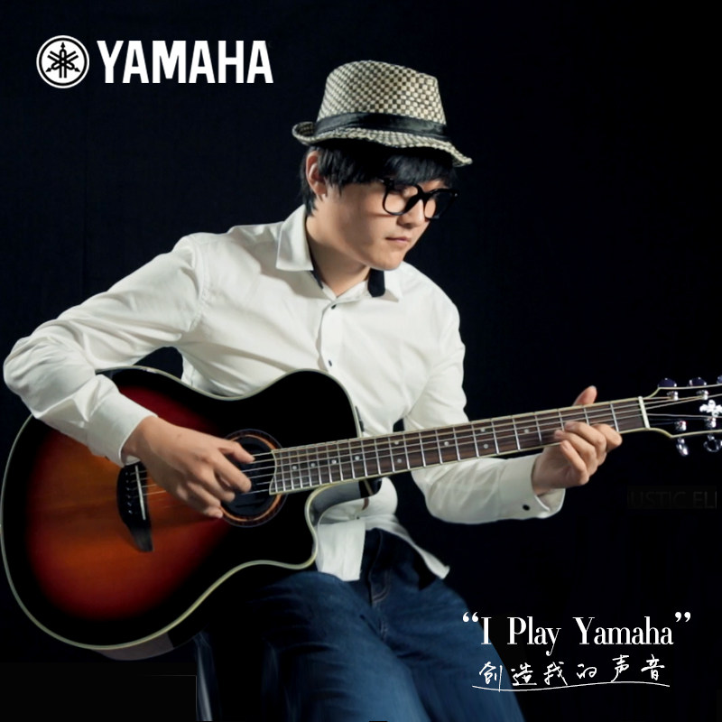 YAMAHA雅马哈APX600民谣电箱木吉他40寸