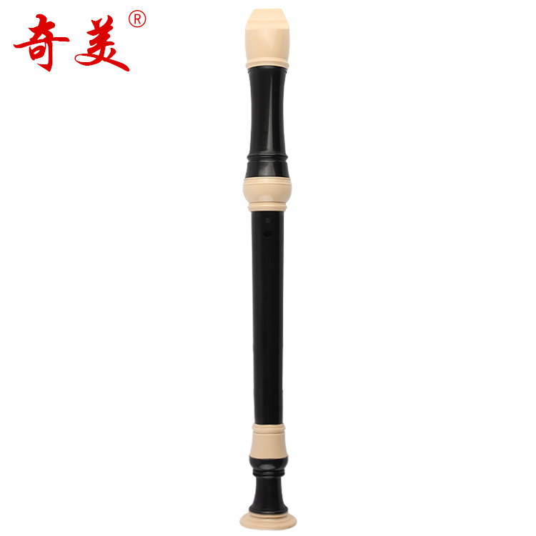 奇美中音竖笛8孔德式英式小学生专用音乐课乐器巴洛克式八孔笛子