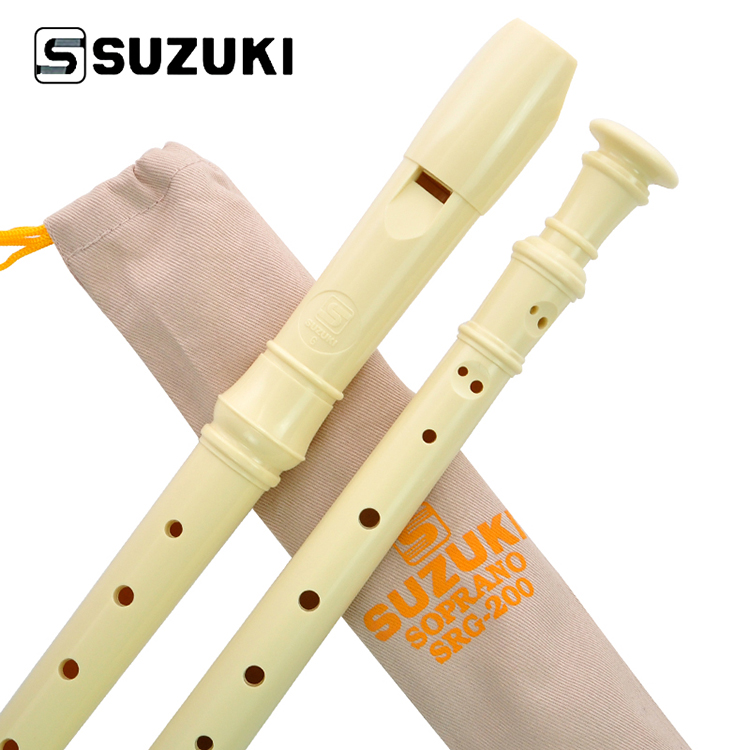 SUZUKI（铃木）八孔德式高音竖笛8孔SRG-200