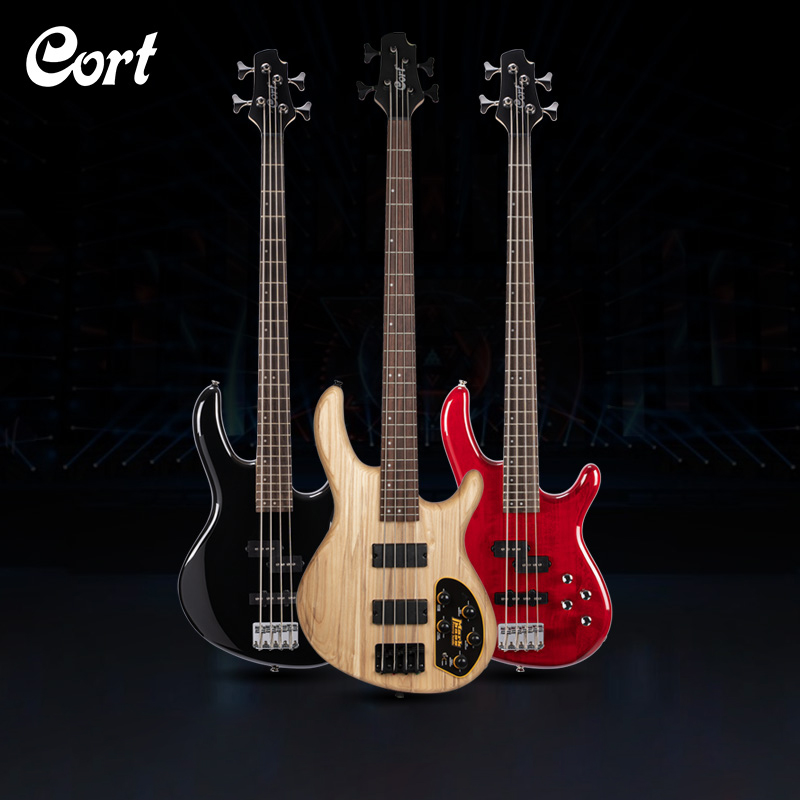 Cort考特 Action Bass PlUS DLX 电贝司PJ4弦5弦电贝斯主动拾音器
