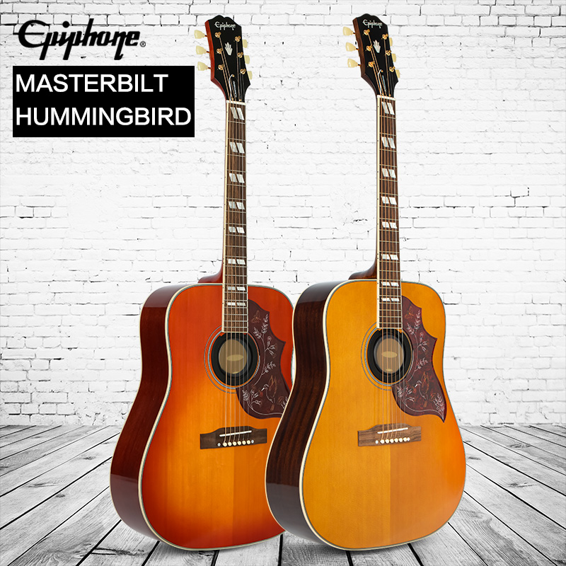 Epiphone 全单Hummingbird蜂鸟电箱民谣吉他