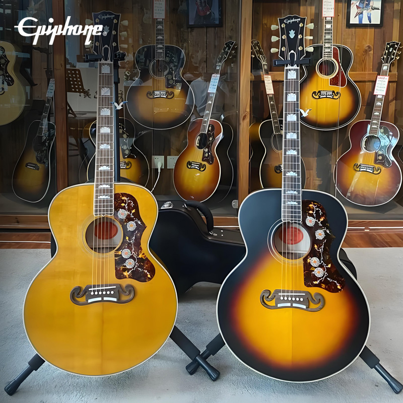 Epiphone易普锋全单1957 SJ-200 Reissue民谣木吉他
