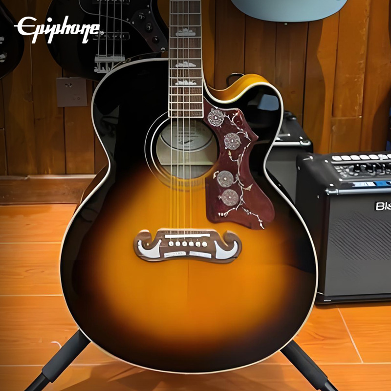 Epiphone易普锋J-200 Studio民谣木吉他