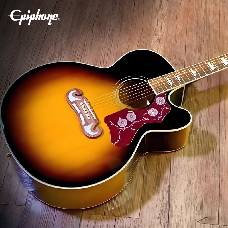Epiphone易普锋 J-200 EC Studio 新款电吉他